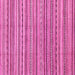 Square Abstract Pink Modern Rug, abs2221pnk