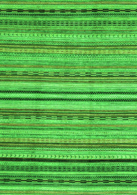 Abstract Green Modern Rug, abs2222grn