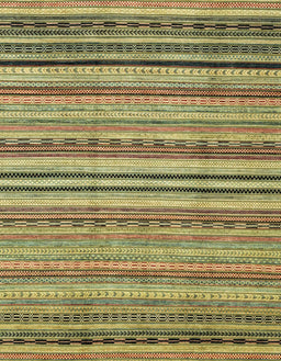 Abstract Metallic Gold Modern Rug, abs2222