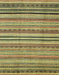 Abstract Metallic Gold Modern Rug, abs2222