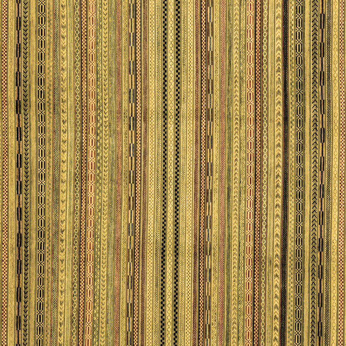 Square Machine Washable Abstract Brown Modern Rug, wshabs2222brn