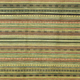 Square Abstract Metallic Gold Modern Rug, abs2222