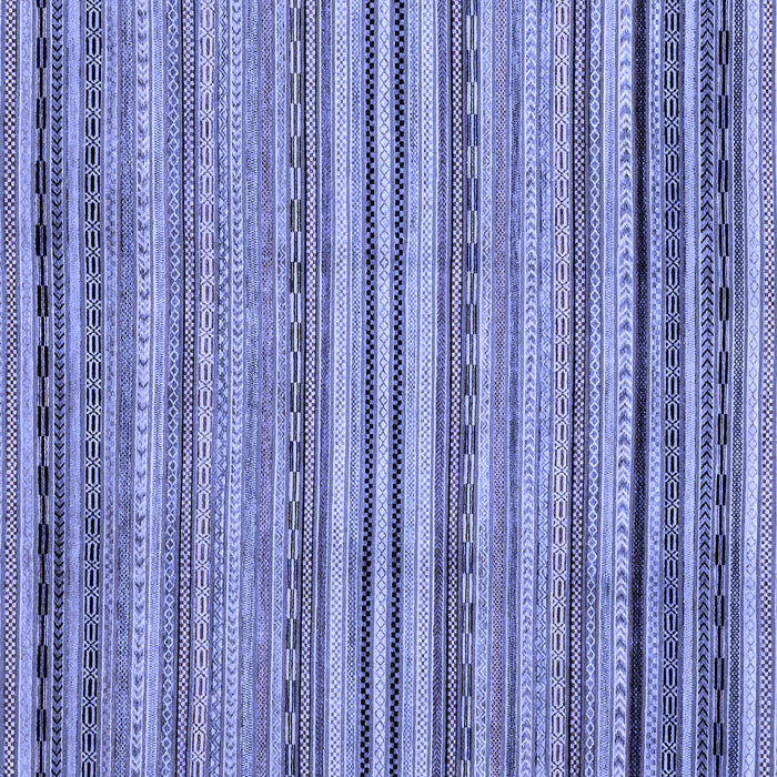 Square Machine Washable Abstract Blue Modern Rug, wshabs2222blu