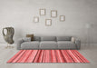 Modern Red Washable Rugs