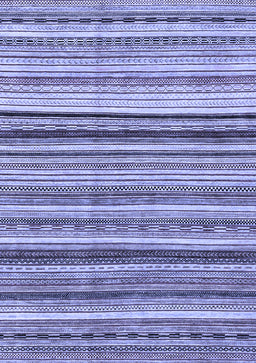 Abstract Blue Modern Rug, abs2223blu