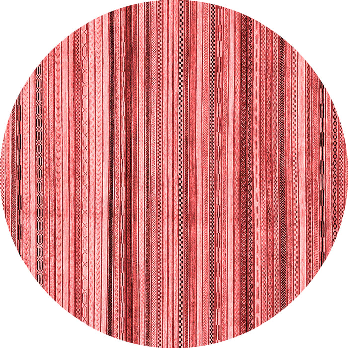 Machine Washable Abstract Red Modern Rug, wshabs2223red