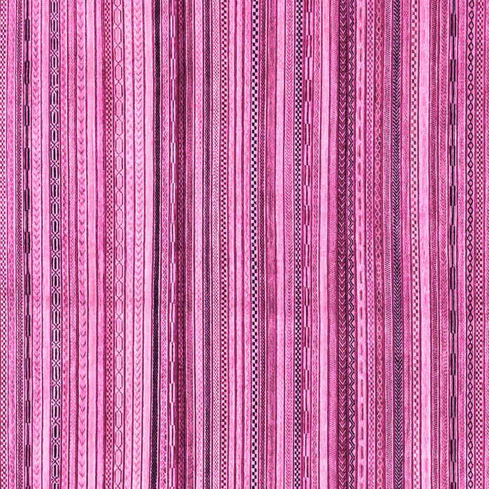 Square Abstract Pink Modern Rug, abs2223pnk