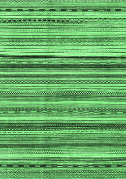 Abstract Emerald Green Modern Rug, abs2223emgrn