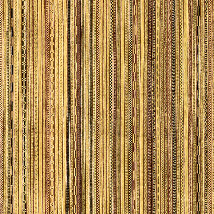 Square Machine Washable Abstract Brown Modern Rug, wshabs2223brn