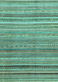 Abstract Light Blue Modern Rug, abs2224lblu