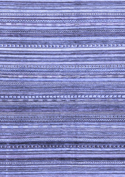Abstract Blue Modern Rug, abs2224blu
