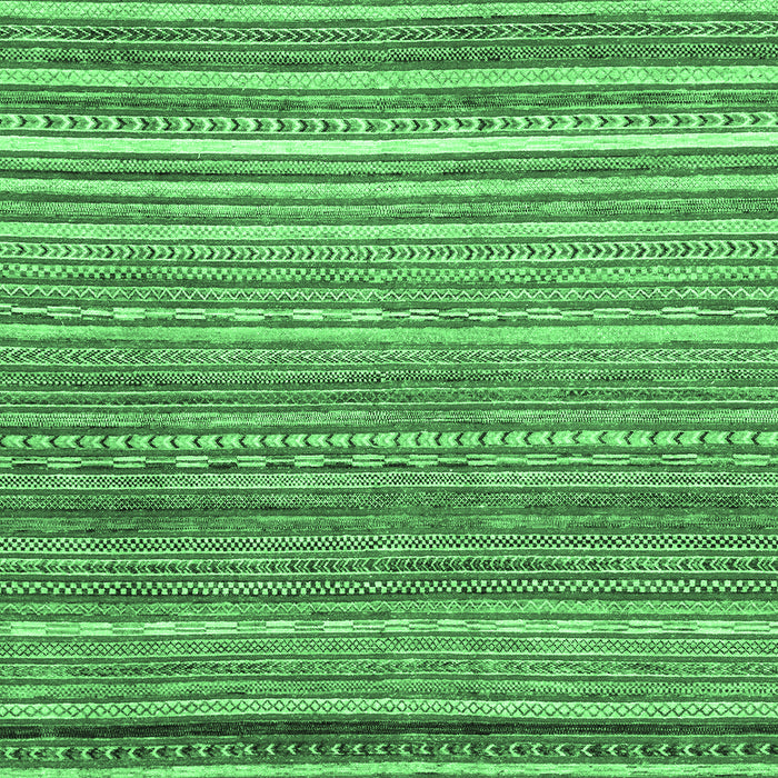 Machine Washable Abstract Emerald Green Modern Area Rugs, wshabs2224emgrn
