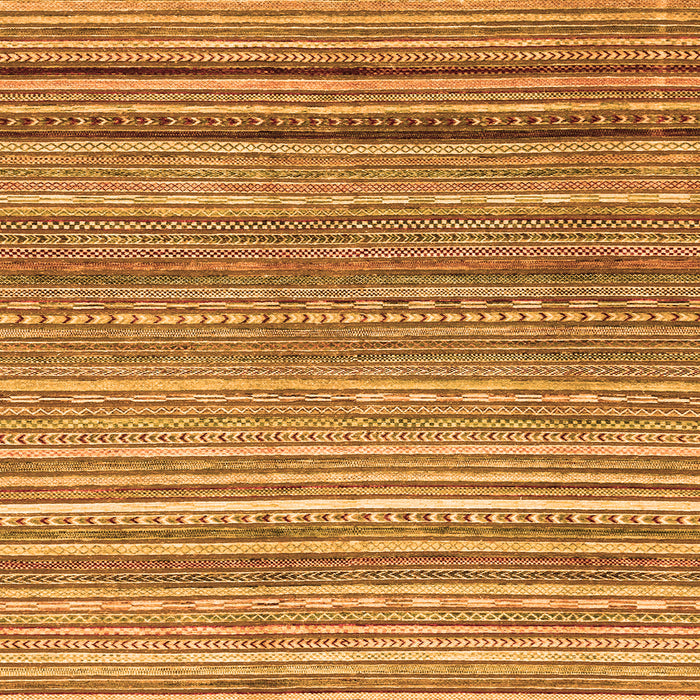 Square Abstract Orange Modern Rug, abs2224org