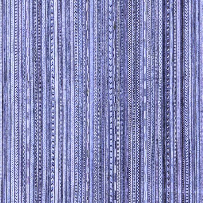 Square Abstract Blue Modern Rug, abs2224blu