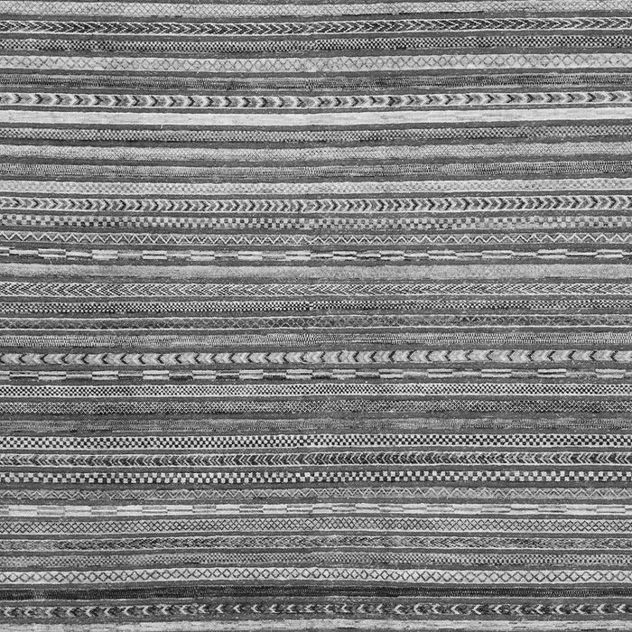 Machine Washable Abstract Gray Modern Rug, wshabs2224gry