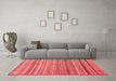 Modern Red Washable Rugs