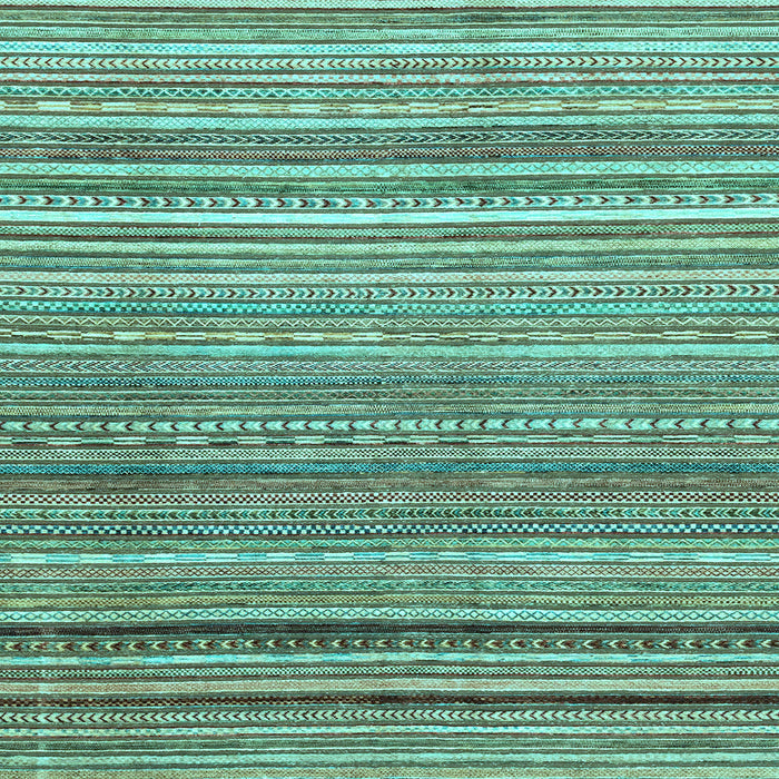 Square Abstract Light Blue Modern Rug, abs2224lblu