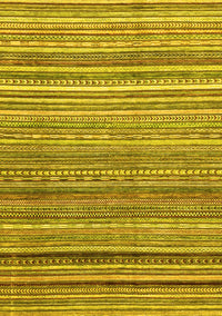 Abstract Yellow Modern Rug, abs2224yw