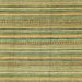 Square Abstract Metallic Gold Modern Rug, abs2225