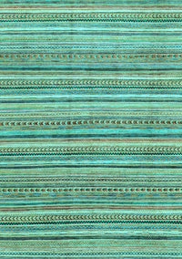 Abstract Light Blue Modern Rug, abs2225lblu