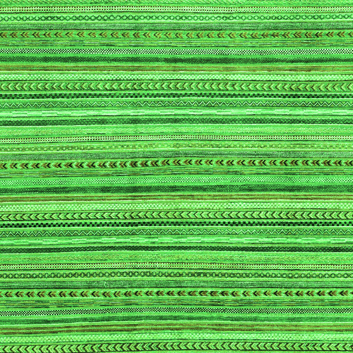 Machine Washable Abstract Green Modern Area Rugs, wshabs2225grn
