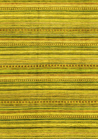 Abstract Yellow Modern Rug, abs2225yw