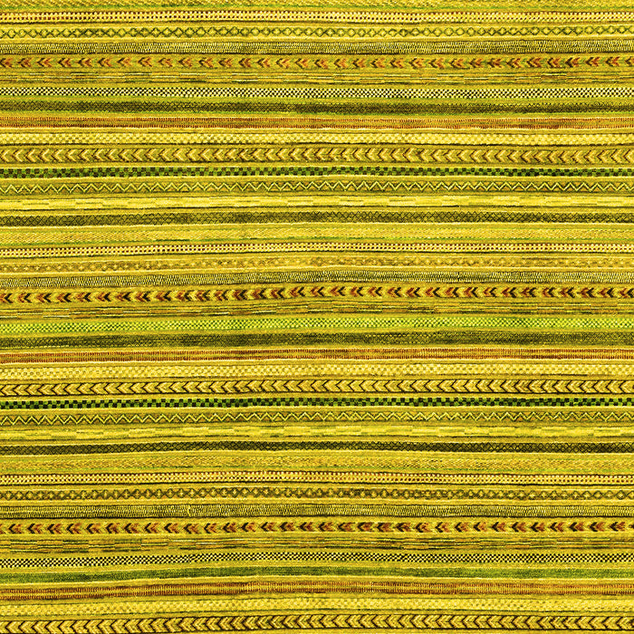 Machine Washable Abstract Yellow Modern Rug, wshabs2225yw