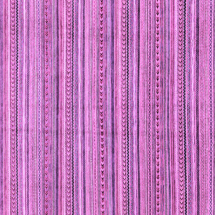 Square Machine Washable Abstract Purple Modern Area Rugs, wshabs2225pur