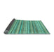 Sideview of Abstract Light Blue Modern Rug, abs2225lblu