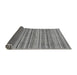 Sideview of Abstract Gray Modern Rug, abs2225gry