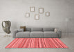 Modern Red Washable Rugs