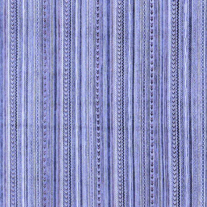 Square Abstract Blue Modern Rug, abs2225blu