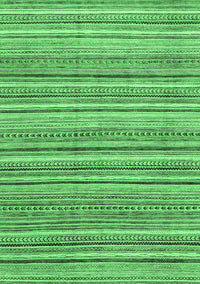 Abstract Emerald Green Modern Rug, abs2225emgrn