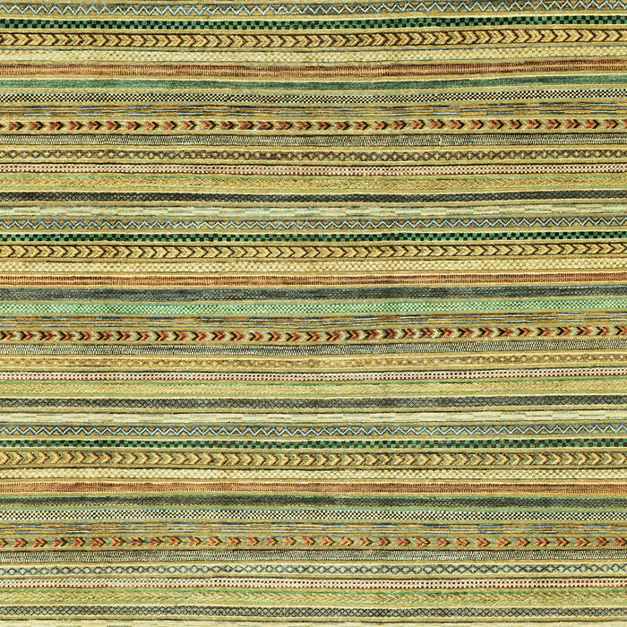 Abstract Metallic Gold Modern Rug, abs2225