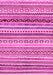 Machine Washable Abstract Pink Modern Rug, wshabs2226pnk