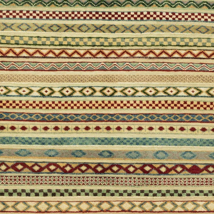 Machine Washable Abstract Chrome Gold Yellow Rug, wshabs2226