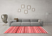 Modern Red Washable Rugs