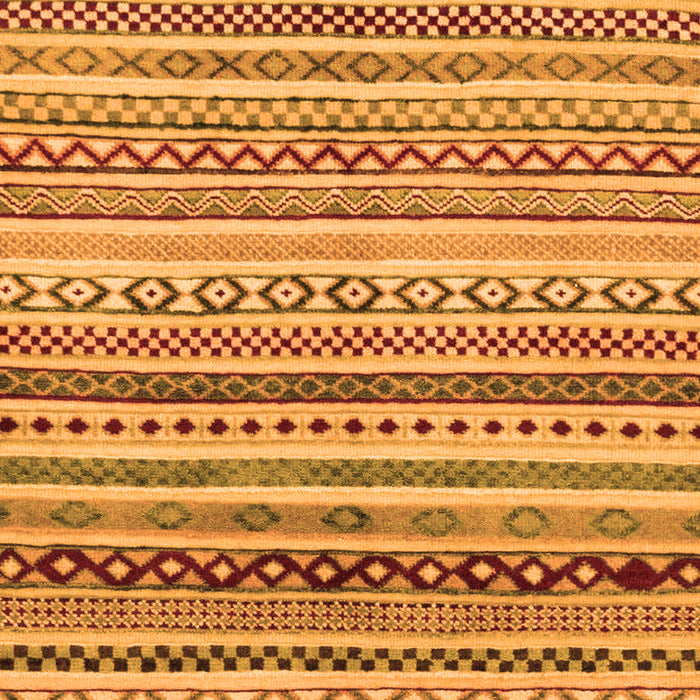 Abstract Orange Modern Rug, abs2226org