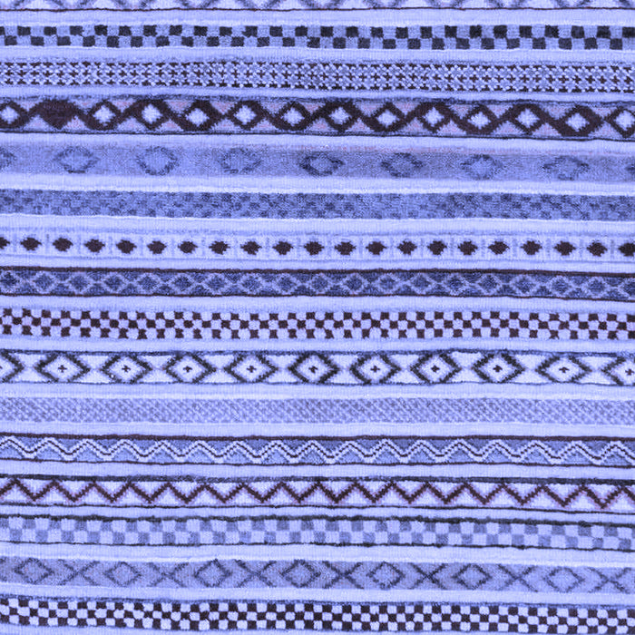 Abstract Blue Modern Rug, abs2226blu