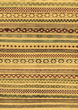 Abstract Brown Modern Rug, abs2226brn