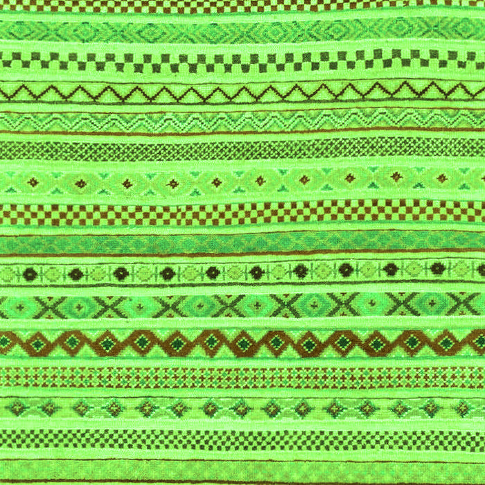 Machine Washable Abstract Green Modern Area Rugs, wshabs2227grn