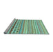 Sideview of Machine Washable Abstract Light Blue Modern Rug, wshabs2227lblu