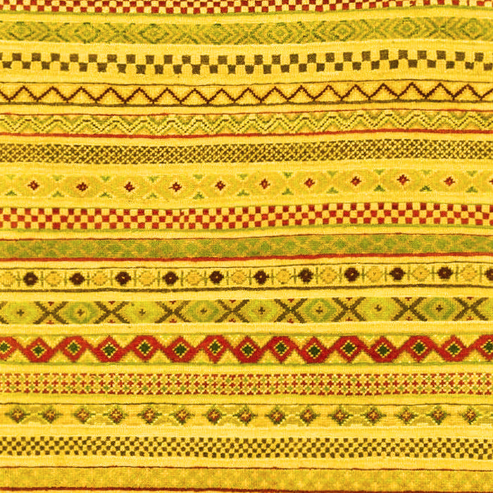 Machine Washable Abstract Yellow Modern Rug, wshabs2227yw