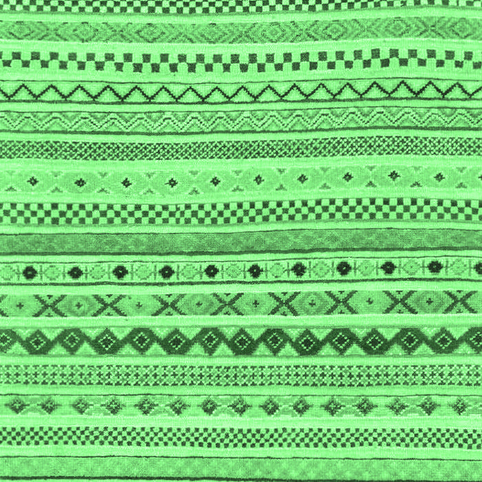 Machine Washable Abstract Emerald Green Modern Area Rugs, wshabs2227emgrn