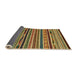 Sideview of Abstract Gold Southwestern Rug, abs2228