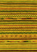 Southwestern Yellow Country Rug, abs2228yw