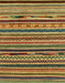 Abstract Gold Southwestern Rug, abs2228