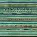 Square Southwestern Light Blue Country Rug, abs2228lblu