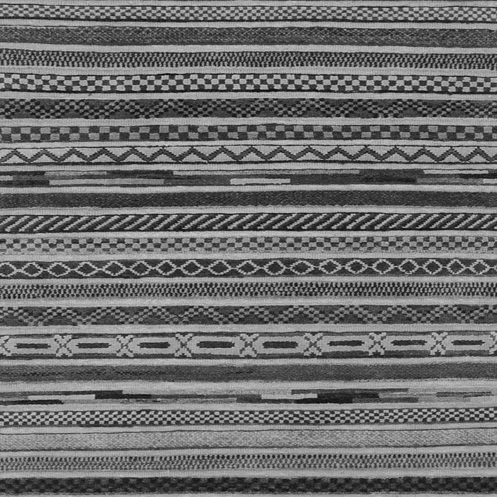 Square Machine Washable Southwestern Gray Country Rug, wshabs2228gry