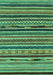 Southwestern Turquoise Country Rug, abs2228turq